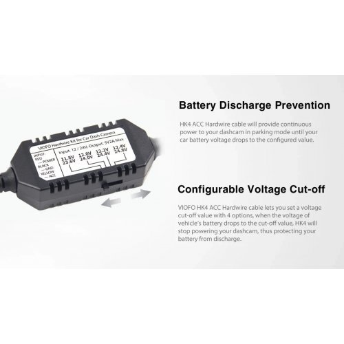 Видеорегистратор VIOFO VIOFO-HK4 (снимка 6)