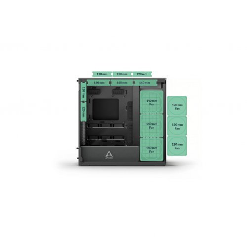 Компютърна кутия Arctic Cooling ACPCC00019A (снимка 15)