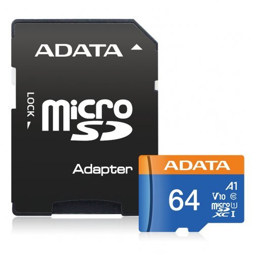 Флаш карта Adata AUSDX64GUICL10A1-RA1 (снимка 1)