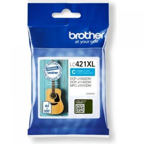 Консумативи за мастиленоструен печат > Brother LC421XLC (снимка 1)