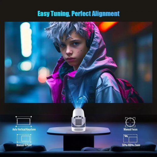 Дигитален проектор MagCubic MAGCUBIC-HY300-PRO-PLUS (снимка 13)