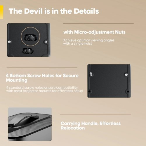 Дигитален проектор MagCubic MAGCUBIC-HY450C (снимка 6)