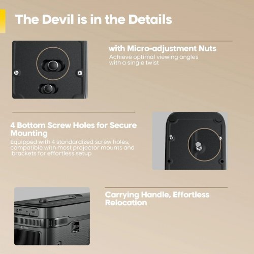 Дигитален проектор MagCubic MAGCUBIC-HY450C (снимка 16)