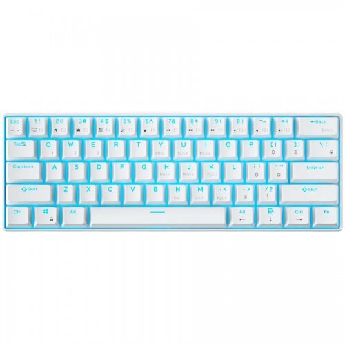 Клавиатура ROYAL KLUDGE RK-61-WH-REDSW-US (снимка 1)