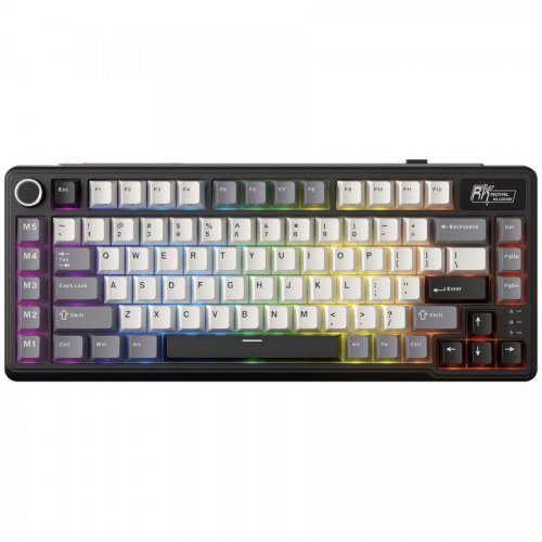 Клавиатура ROYAL KLUDGE RK-L75-KNGHTBLK-CRMSW-US (снимка 1)