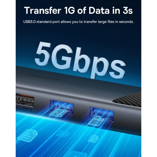 USB хъб Baseus B00061801123-00 (снимка 6)