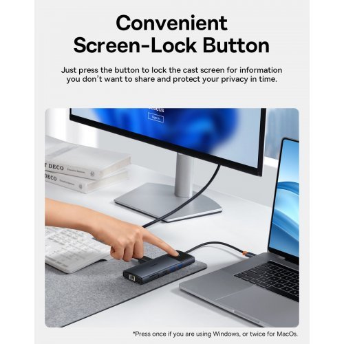 USB хъб Baseus B00061801123-00 (снимка 7)