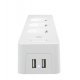 Разклонител DELTACO SH-P03USB2
