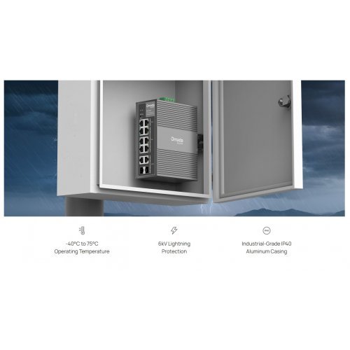 Суич TP-Link IES210GPP (снимка 7)