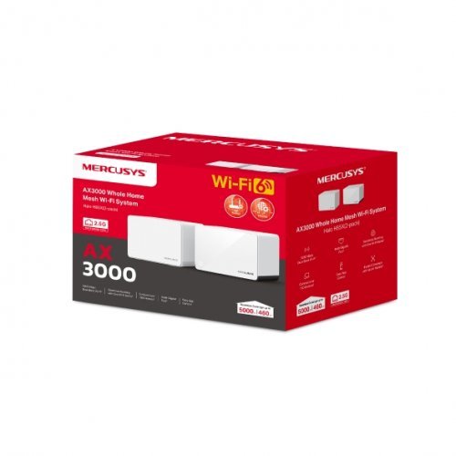 Безжичен рутер Mercusys Halo H85X(3-pack) (снимка 9)