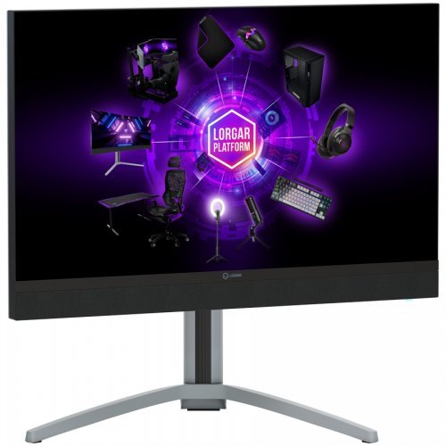 Монитор LORGAR LRG-27MP1U160-GY (снимка 4)