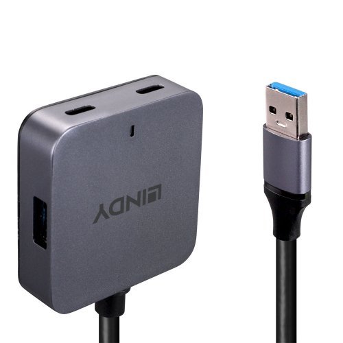 USB хъб Lindy LNY-43388 (снимка 4)