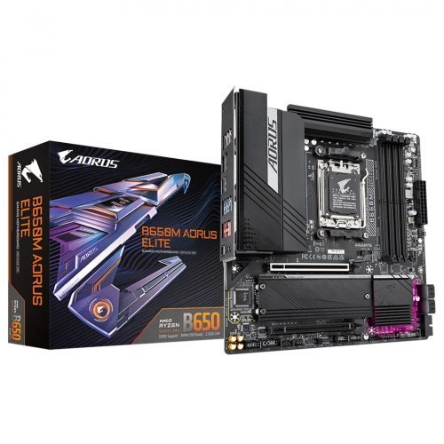 Дънна платка Gigabyte B650M AORUS ELITE (снимка 4)