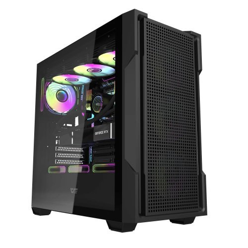 Компютърна кутия Darkflash DS900-MESH-4F-BK (снимка 1)