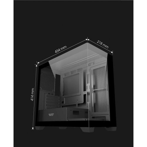 Компютърна кутия Darkflash DS900M-6F-BK (снимка 7)