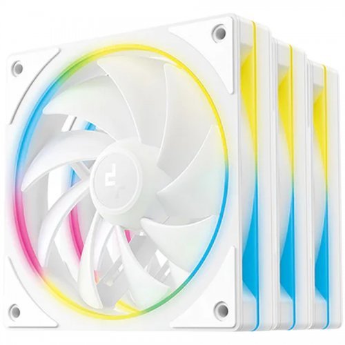 Охлаждане DeepCool FL12_SE_3IN1_WH (снимка 1)