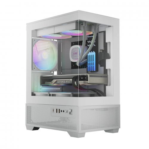 Компютърна кутия Gamdias AURA-GC9M-ELITE-ARGB-WH (снимка 1)