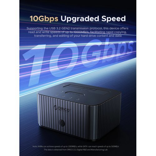 NAS устройство Orico ORICO-IT28E-C-EU-GY-BP (снимка 10)