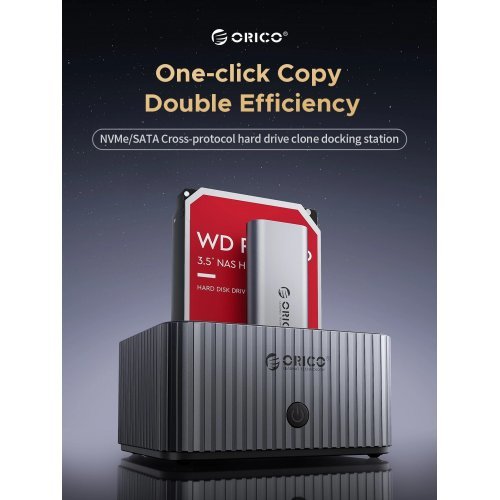 NAS устройство Orico ORICO-IT28E-C-EU-GY-BP (снимка 11)