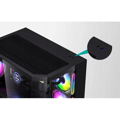 Компютърна кутия Aigo FT418-6F-BK (снимка 13)