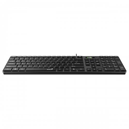 Клавиатура Genius GENIUS-SlimStar-126-US-BK (снимка 4)