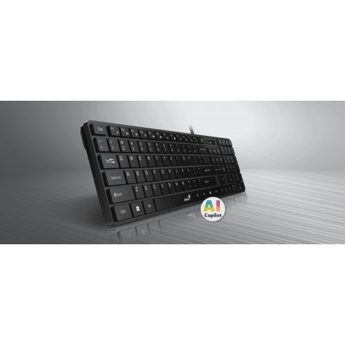 Клавиатура Genius GENIUS-SlimStar-126-US-WH (снимка 6)