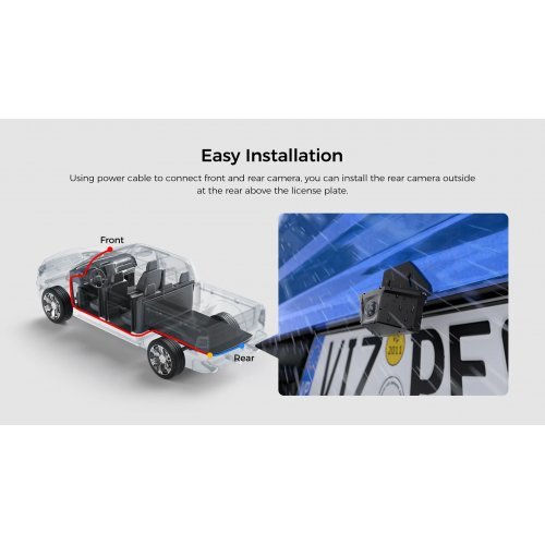 Видеорегистратор VIOFO VIOFO-RWC200-9.5m (снимка 11)