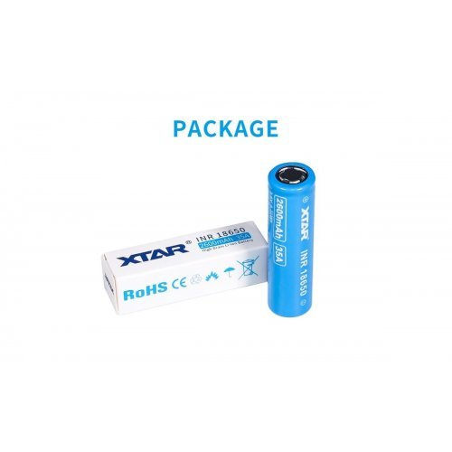 Батерия Xtar XTAR-BL-CR18650-2600 (снимка 1)