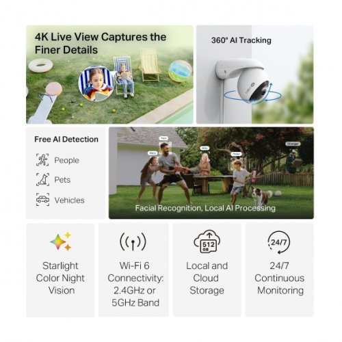 IP камера TP-Link Tapo C560WS (снимка 1)