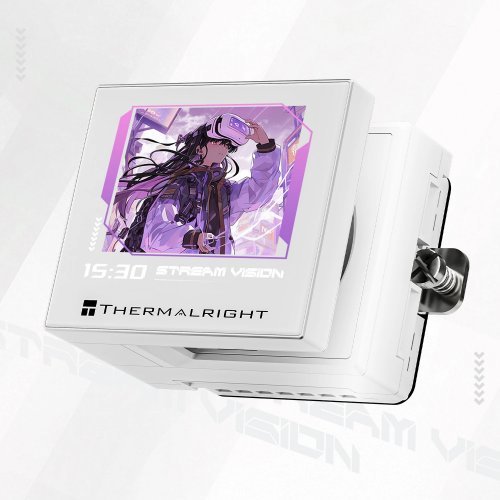 Охлаждане Thermalright STREAM-VISION-360-WH (снимка 3)