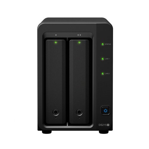 Synology DS215+, 2-bay Robust NAS, Unparalleled Productivity 