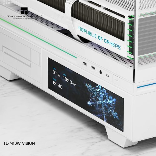 Компютърна кутия Thermalright TL-M10-VISION-WH (снимка 3)