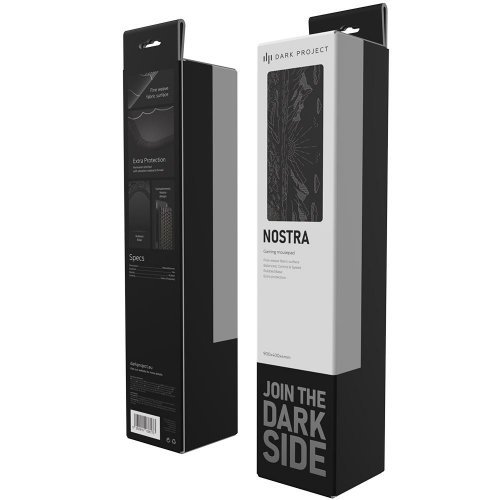 Падове за мишки > Dark Project DPMP_NOSTRA_BLACK_XL (снимка 9)