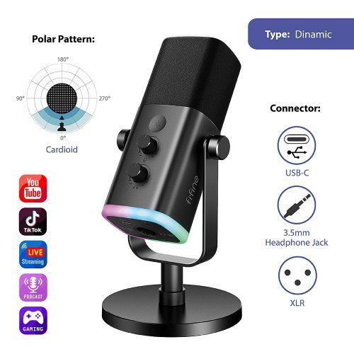 Микрофон FIFINE AM8 (снимка 2)