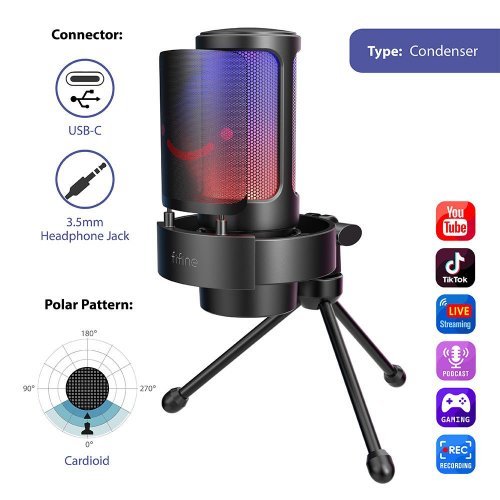 Микрофон FIFINE A8V (снимка 2)