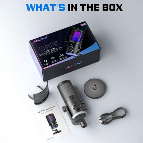 Микрофон FIFINE AM6 (снимка 3)