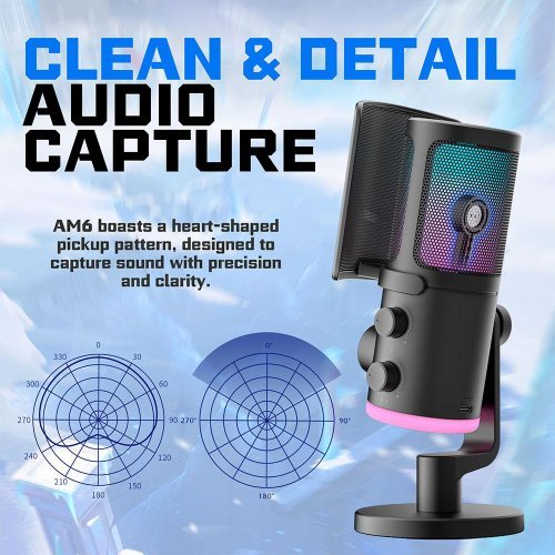 Микрофон FIFINE AM6 (снимка 4)