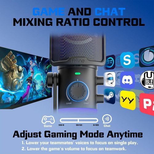 Микрофон FIFINE AM6 (снимка 9)