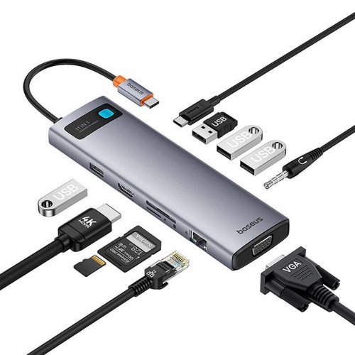 USB хъб Baseus B00030709811-00 (снимка 1)