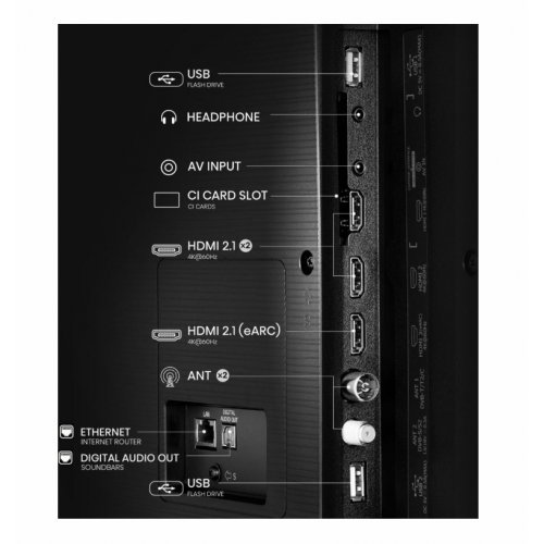 Телевизор Hisense 85A6Q (снимка 4)
