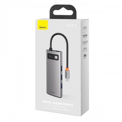 USB хъб Baseus CAHUB-CW0G (снимка 1)