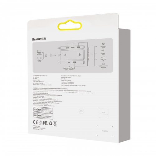 USB хъб Baseus WKQX030401 (снимка 5)