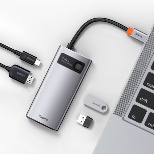USB хъб Baseus CAHUB-CY0G (снимка 1)