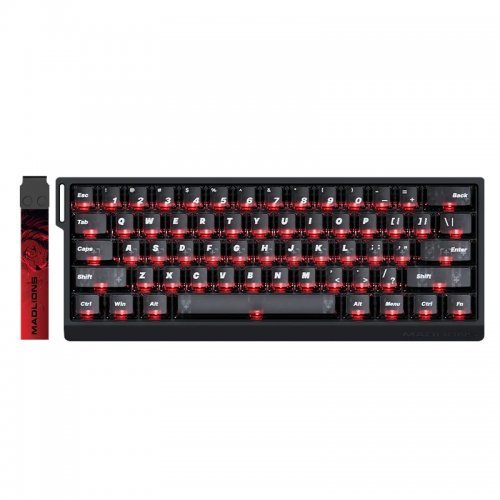 Клавиатура MadLions MAD-60-HE-V2-FS-MS-BK (снимка 1)