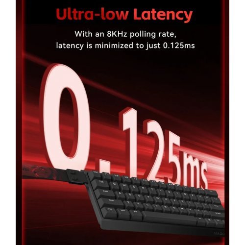 Клавиатура MadLions MAD-60-HE-V2-FS-MS-WH (снимка 6)