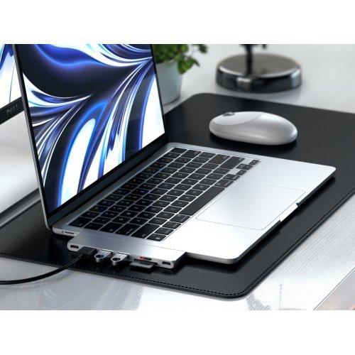 Захранващ адаптер за лаптоп Satechi Dual USB-C Pro Slim ST-HUCPHSS (снимка 4)