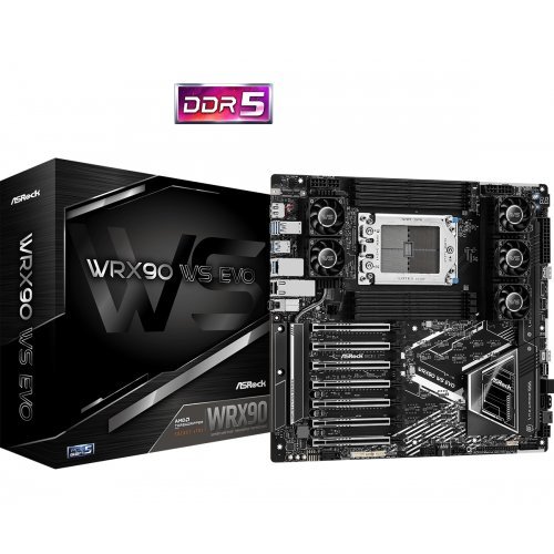 Дънна платка ASRock WRX90 WS EVO (снимка 5)