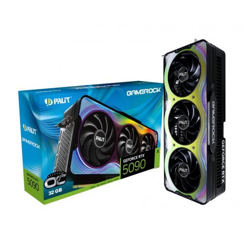 Видео карта Palit RTX5090 GAMEROCK OC 32GB (снимка 8)