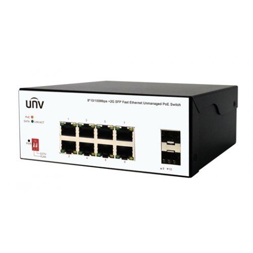 Суич Uniview ISW2000-8T2GP-POE-IN+PWR-DC5428-A-NB (снимка 1)