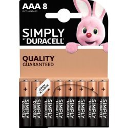 Батерия Duracell DUR-BA-LR03-SIMPLY-8PK